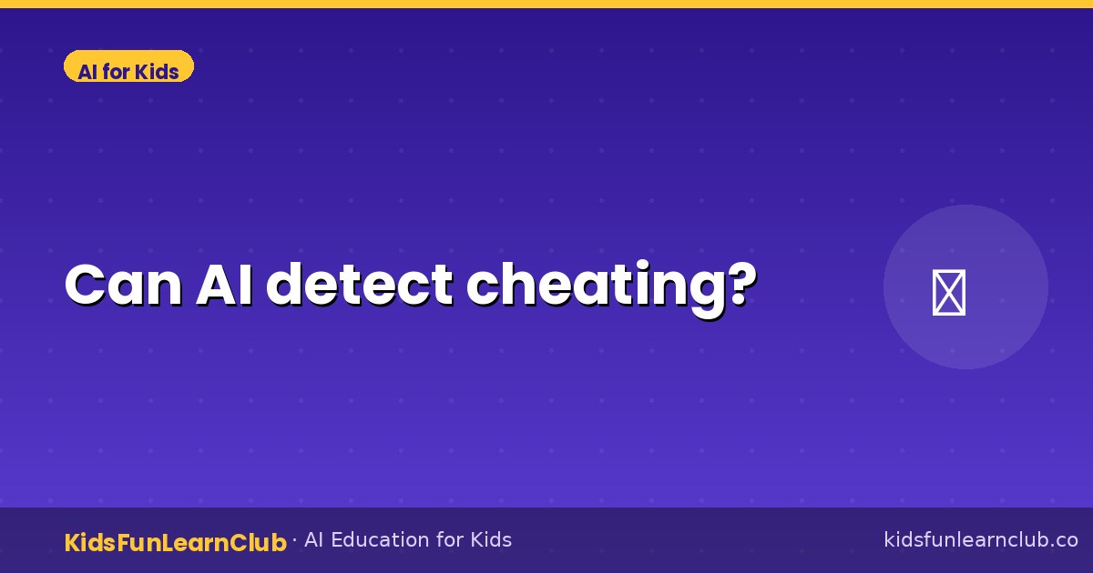 Can AI detect cheating?