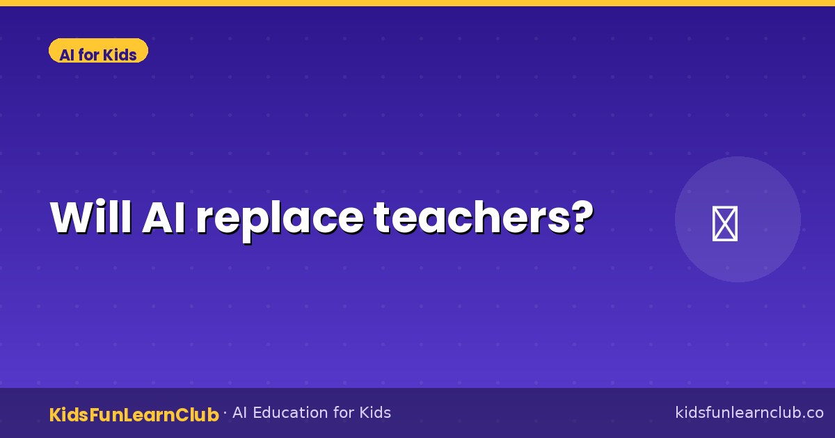 Will AI replace teachers?
